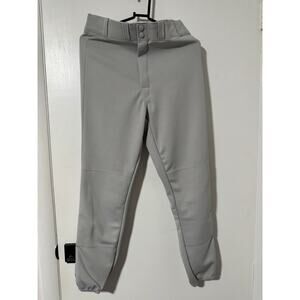 Baseball Pants Gray Rawlings Uniform RBBP31 Men's Small New